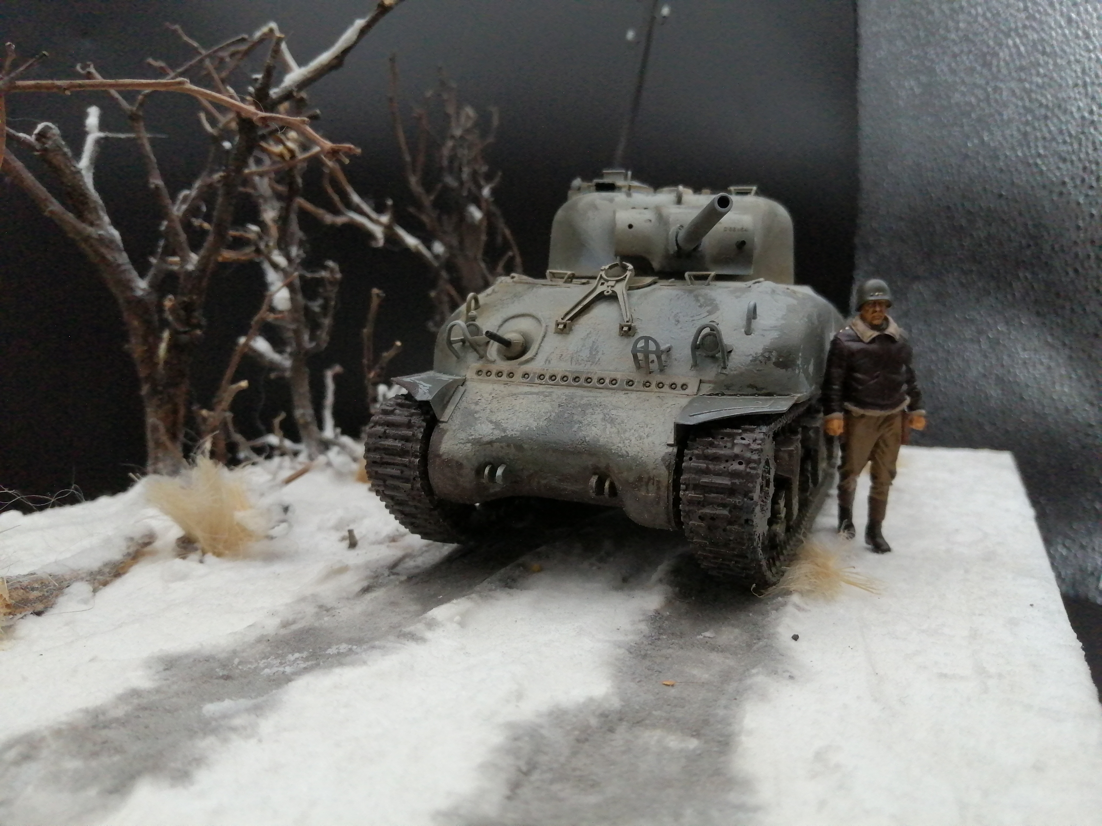 (Pre-Order) Tamiya U.S. Sherman M4A3 1:35, Built & Painted 