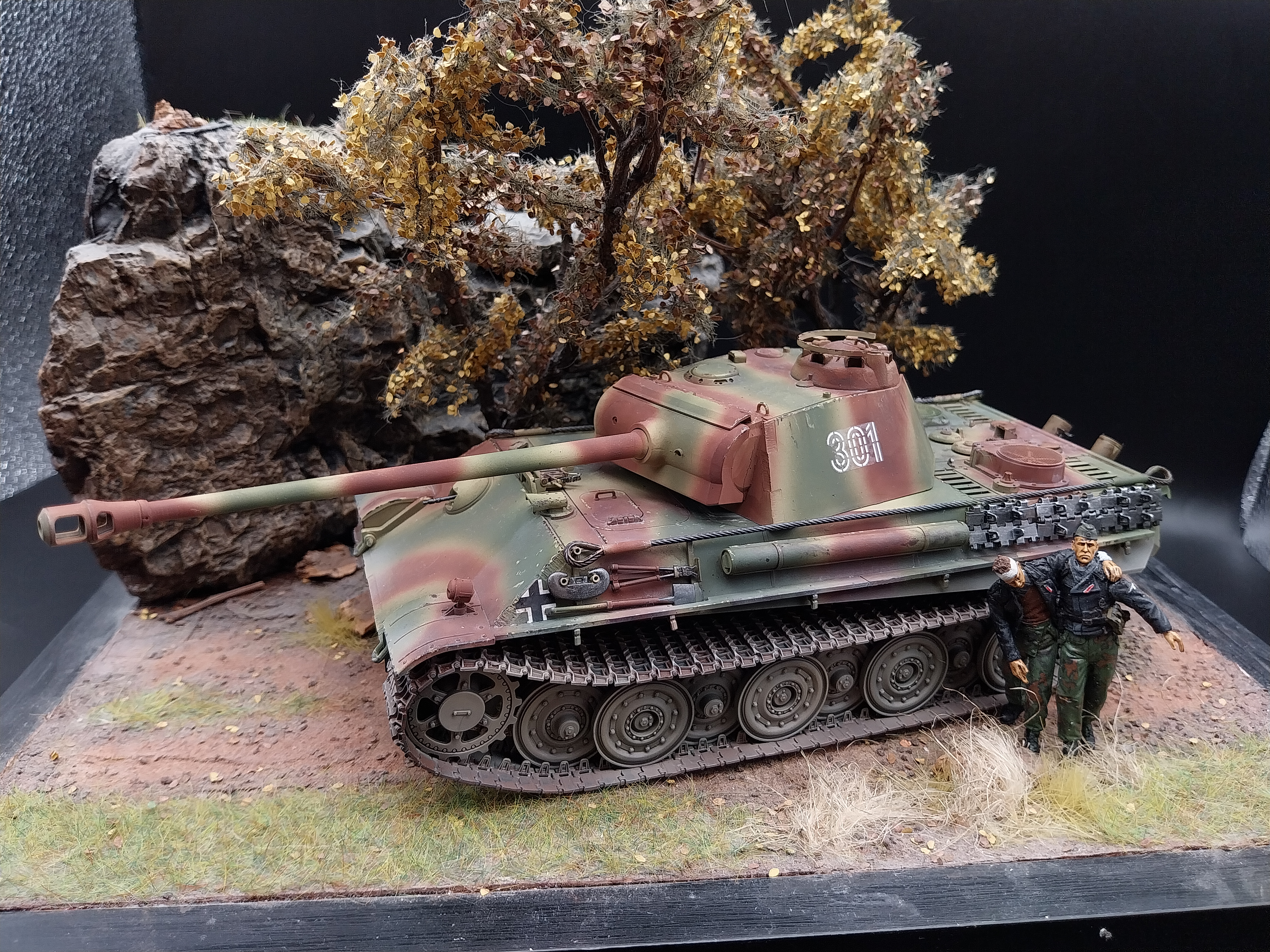 (Pre-Order) Tamiya 35176 Panther G 1:35 Built & Painted