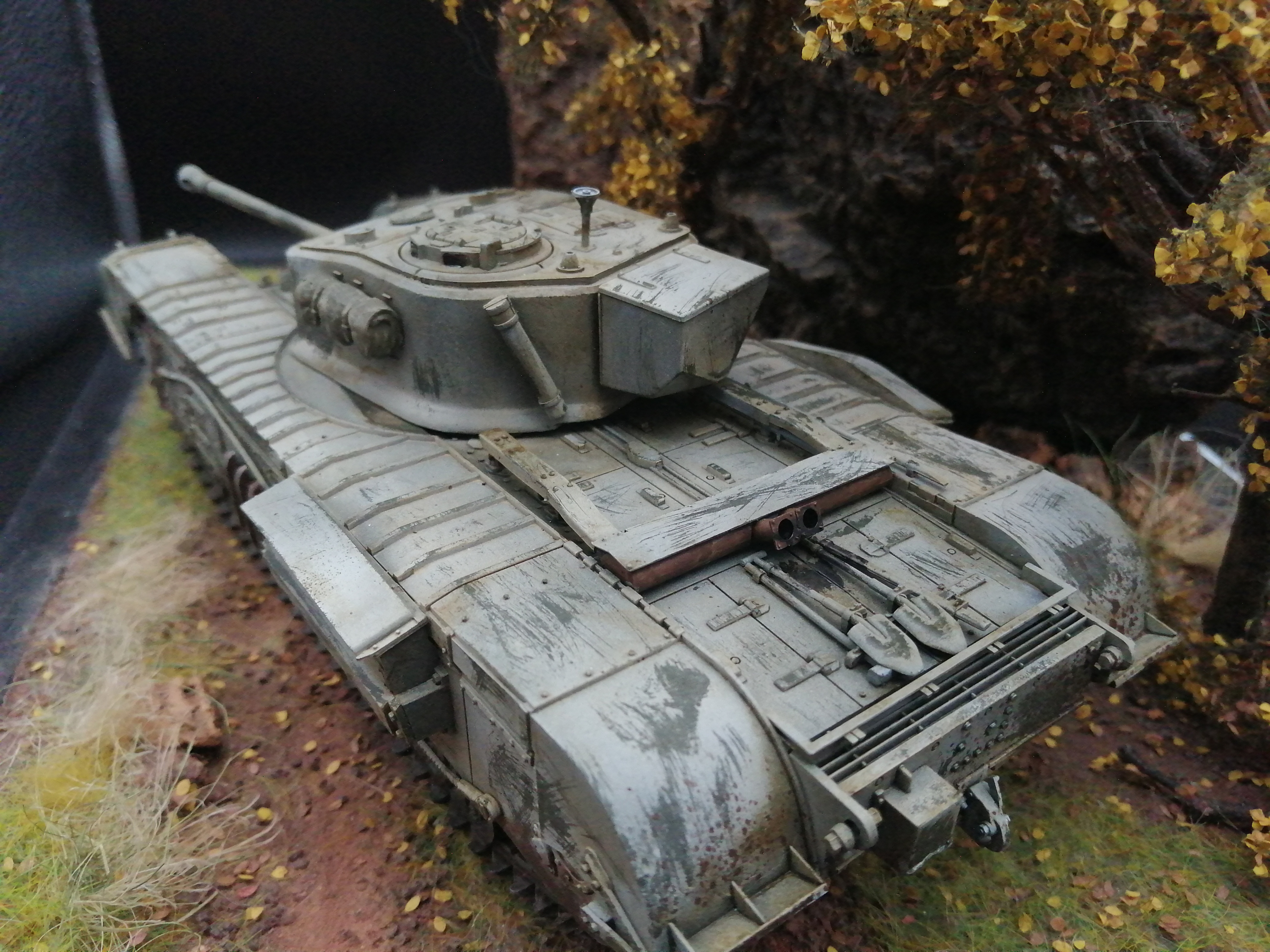 (Pre-Order) Tamiya  Brit. Tank Churchill Mk.VII (6) tank 1:35 Built & Painted