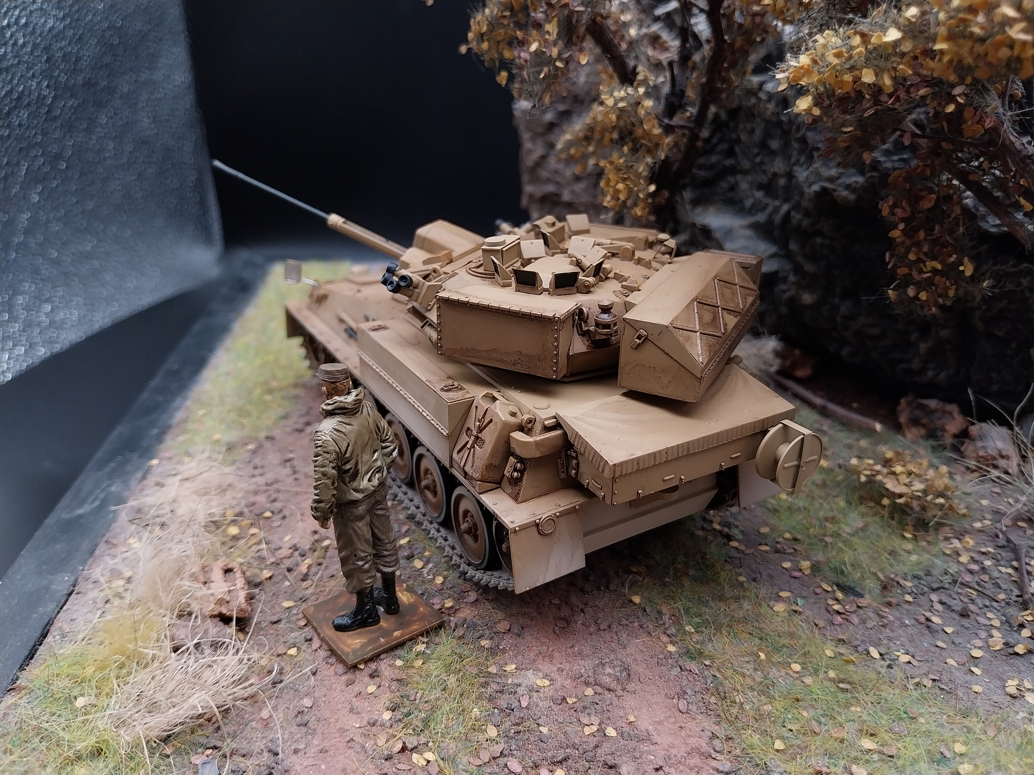 AFV Club 35013 British CVRT FV107 Scimitar 1:35 Built & Painted