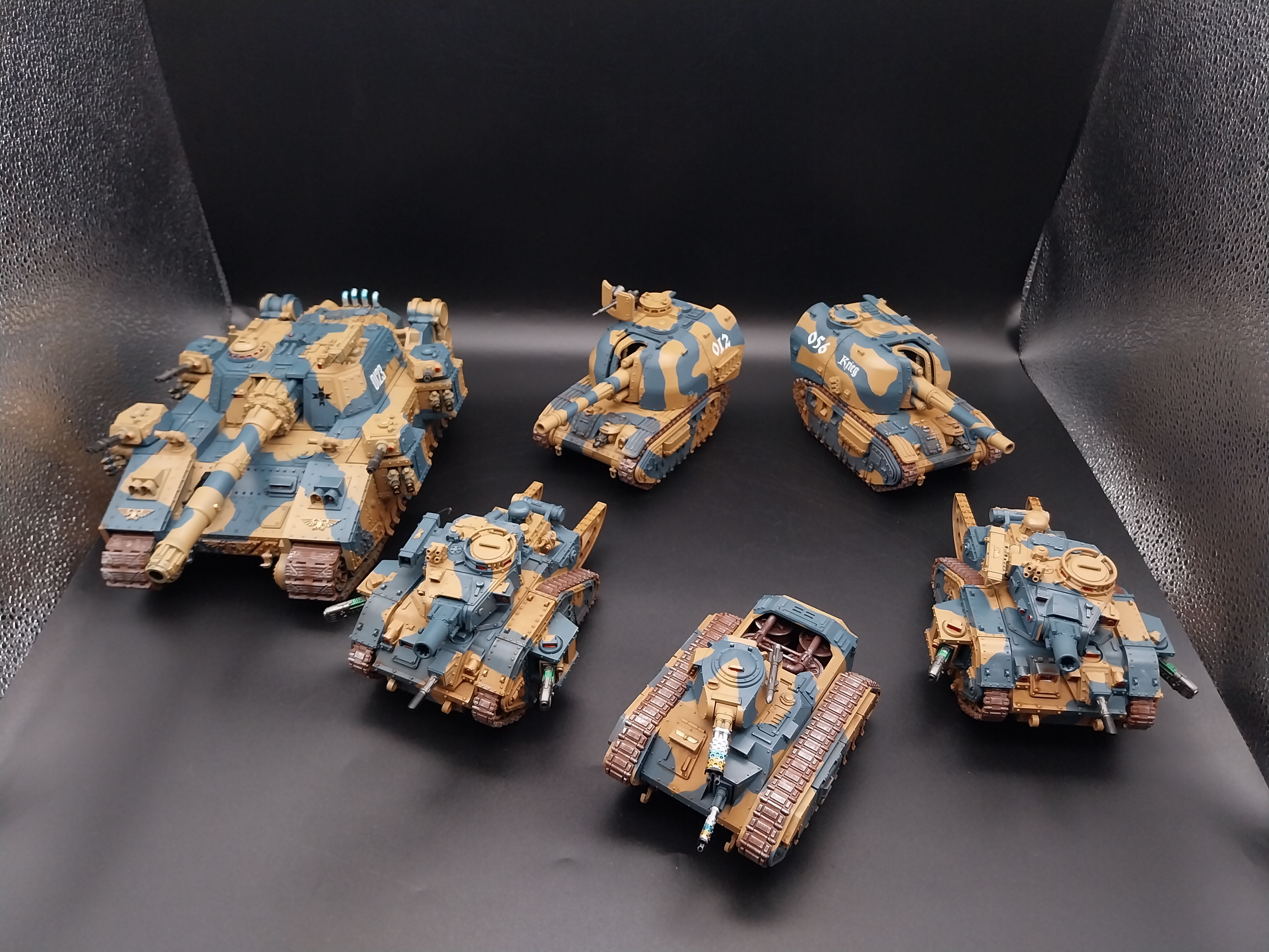 Warhammer 40k Proxy Death Korps of Krieg army painted Commission work