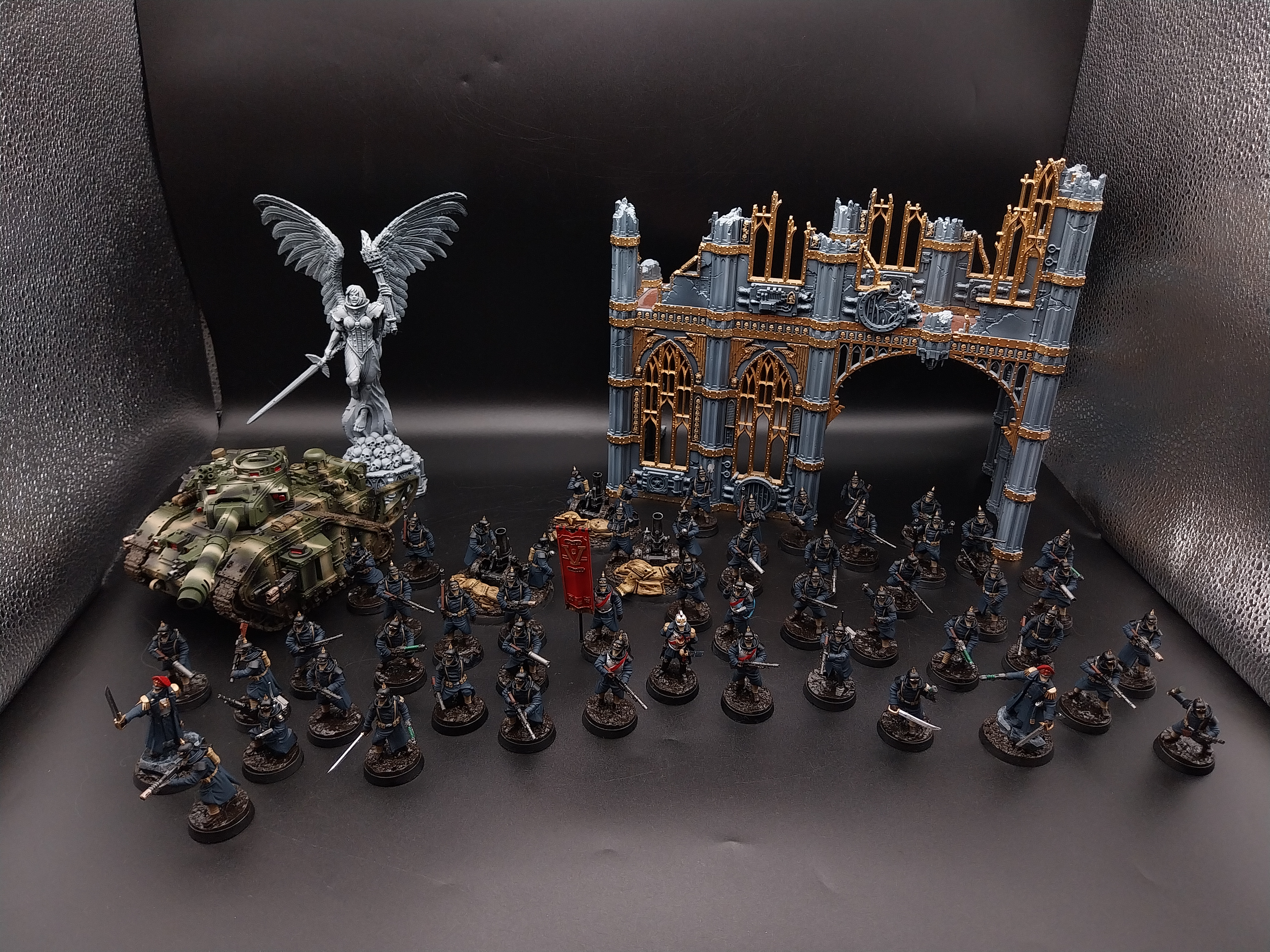 Warhammer 40k Proxy Death Korps of Krieg army painted Commission work