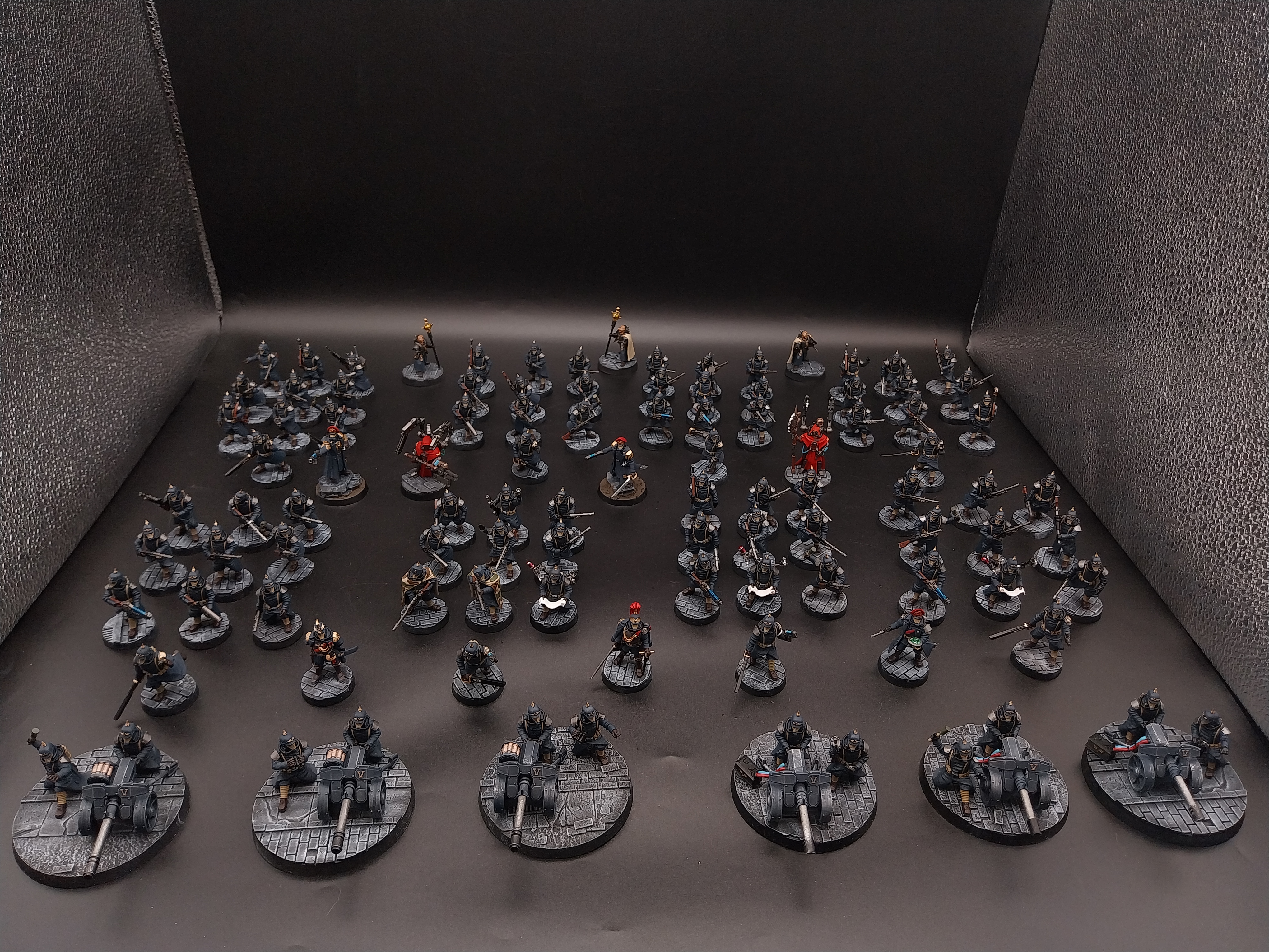 Warhammer 40k Proxy Death Korps of Krieg army 2000 points painted Commission work