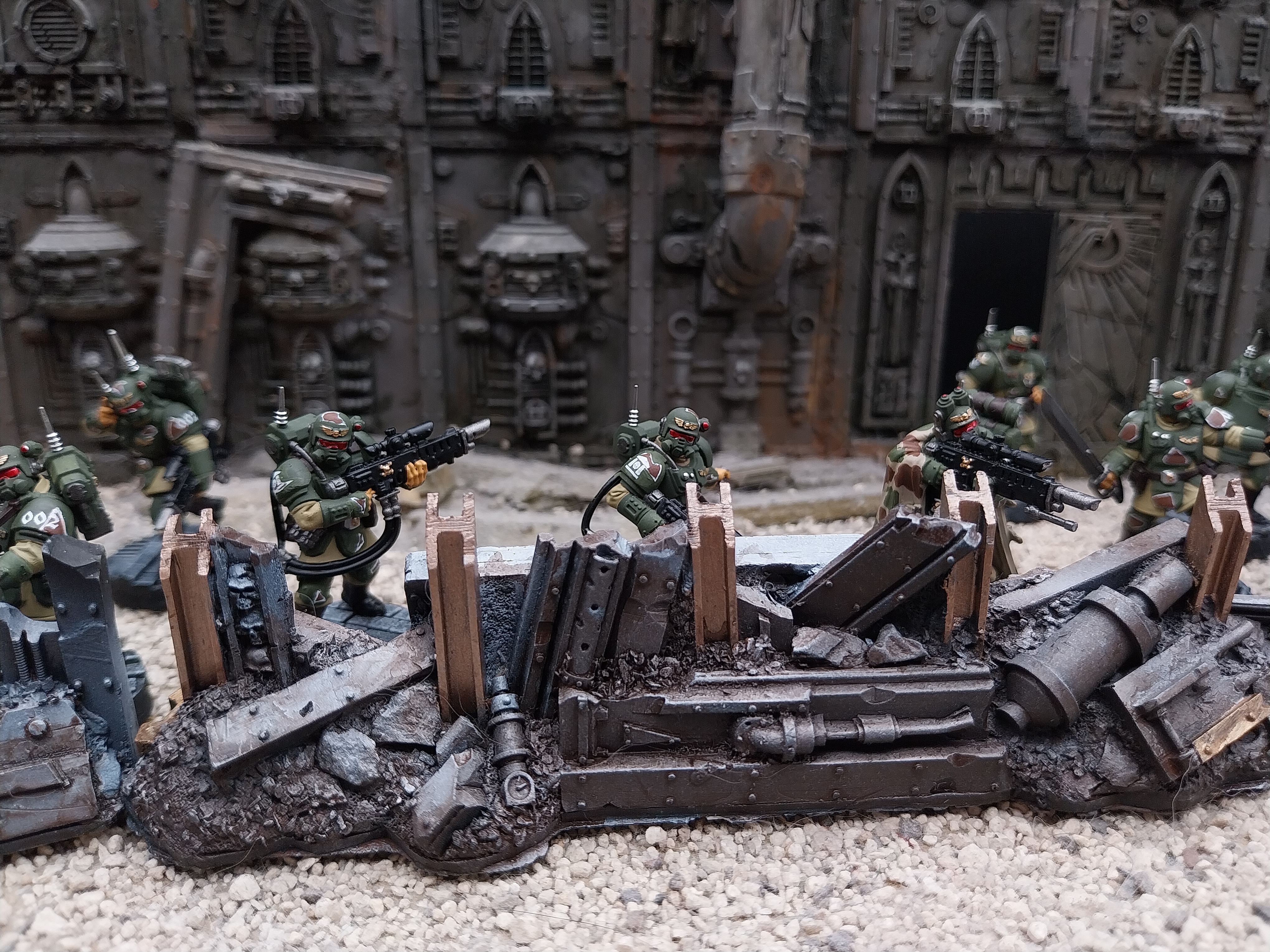 warhammer 40k Cadian Kill Team: Kasrkin Built & Painted
