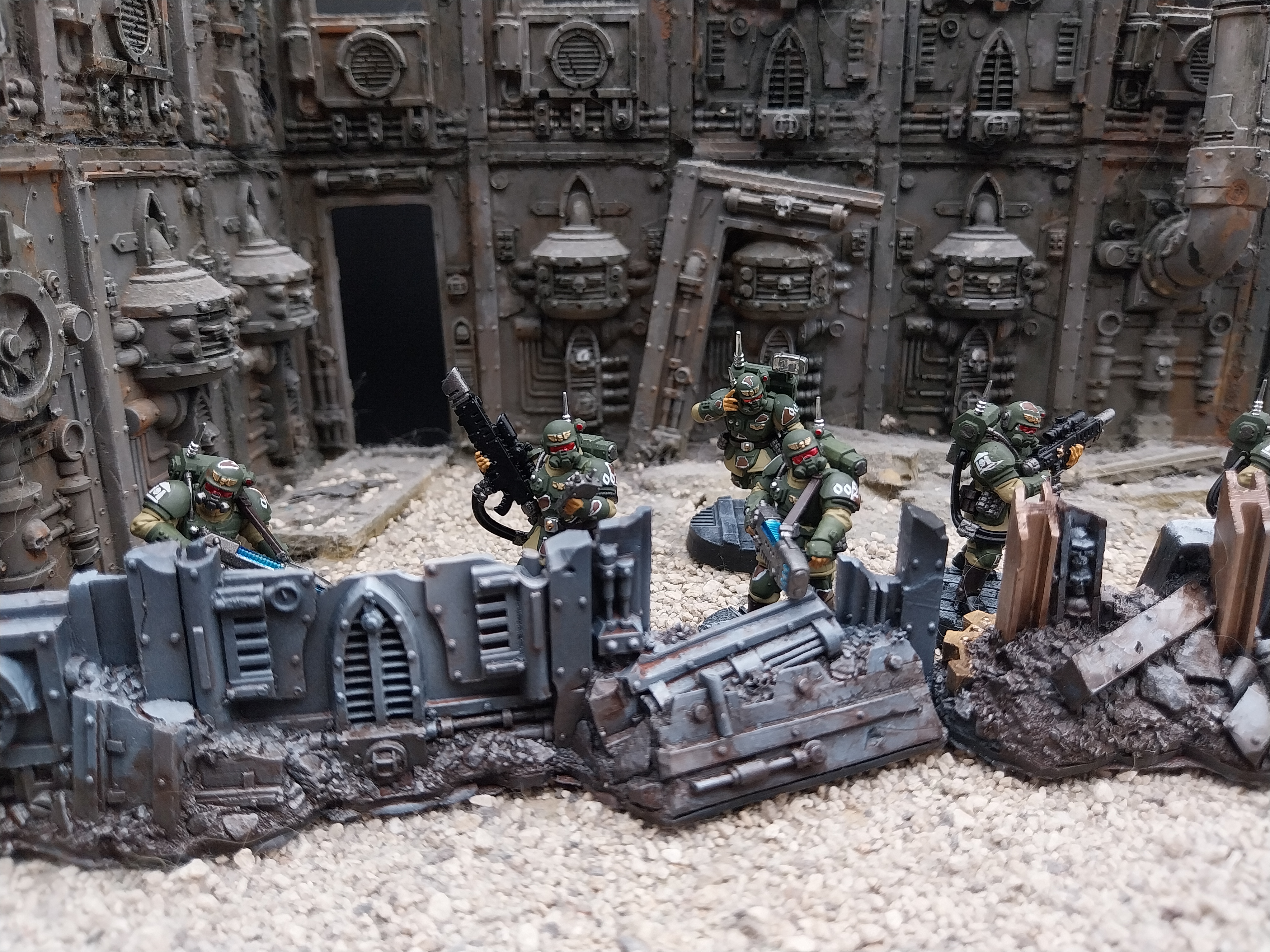 warhammer 40k Cadian Kill Team: Kasrkin Built & Painted