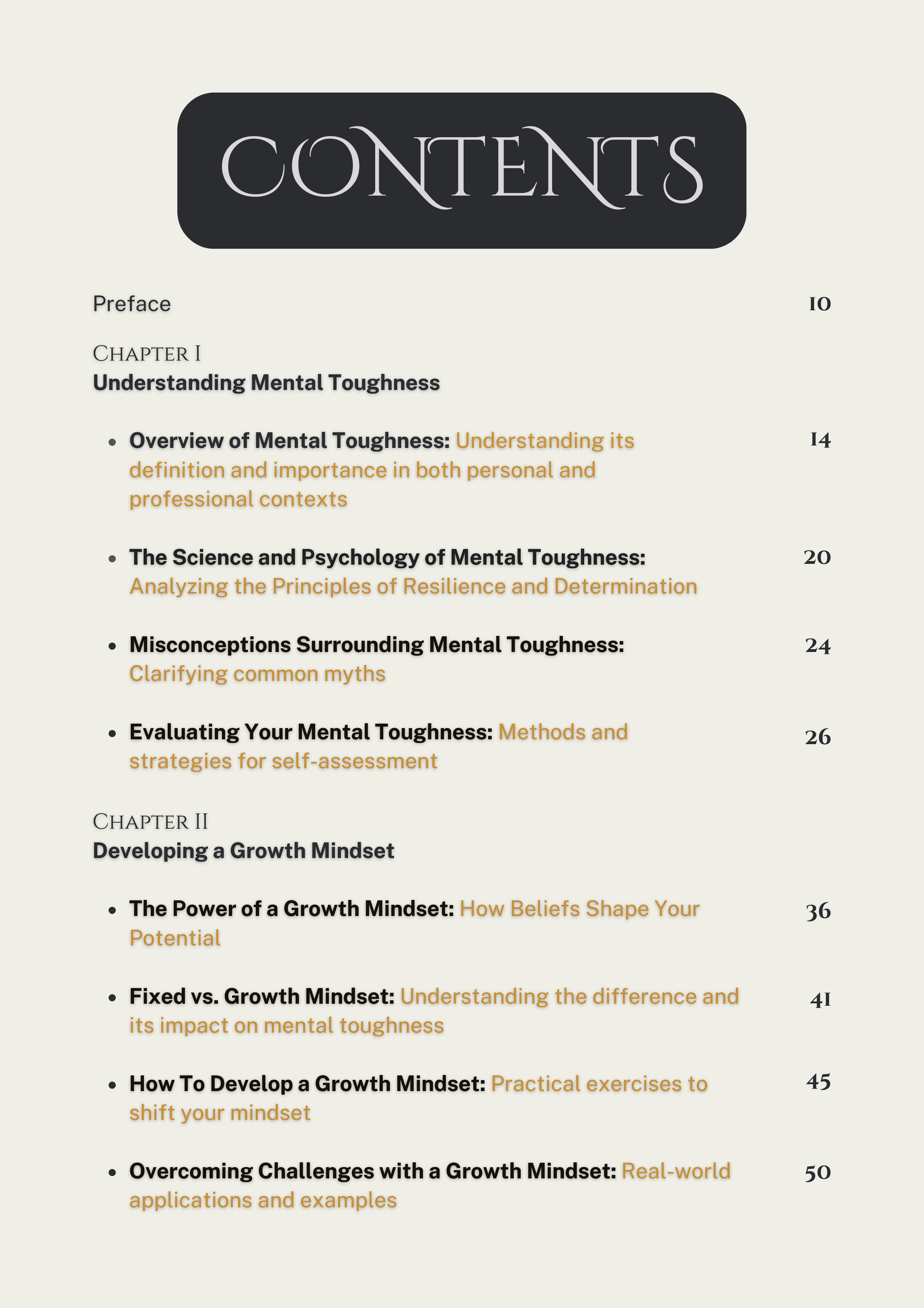 Mental Toughness: Unbreakable Mind