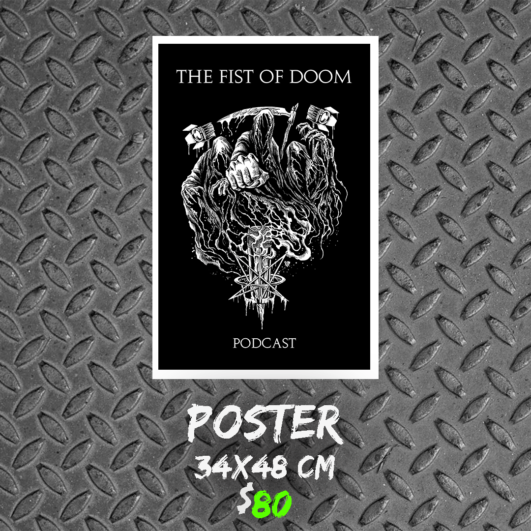 Poster - "The Fist Of Doom Podcast" Art