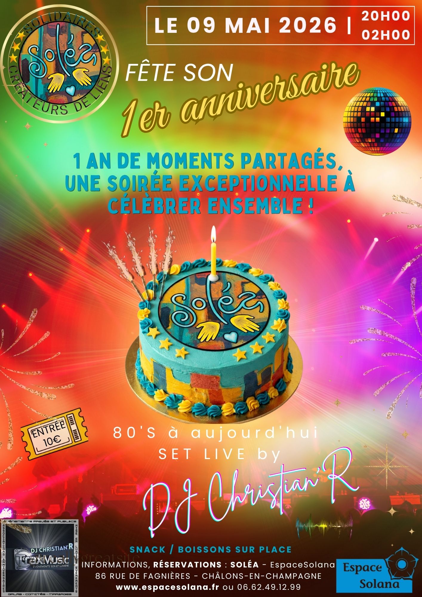 Soléa fête son 1er anniversaire !