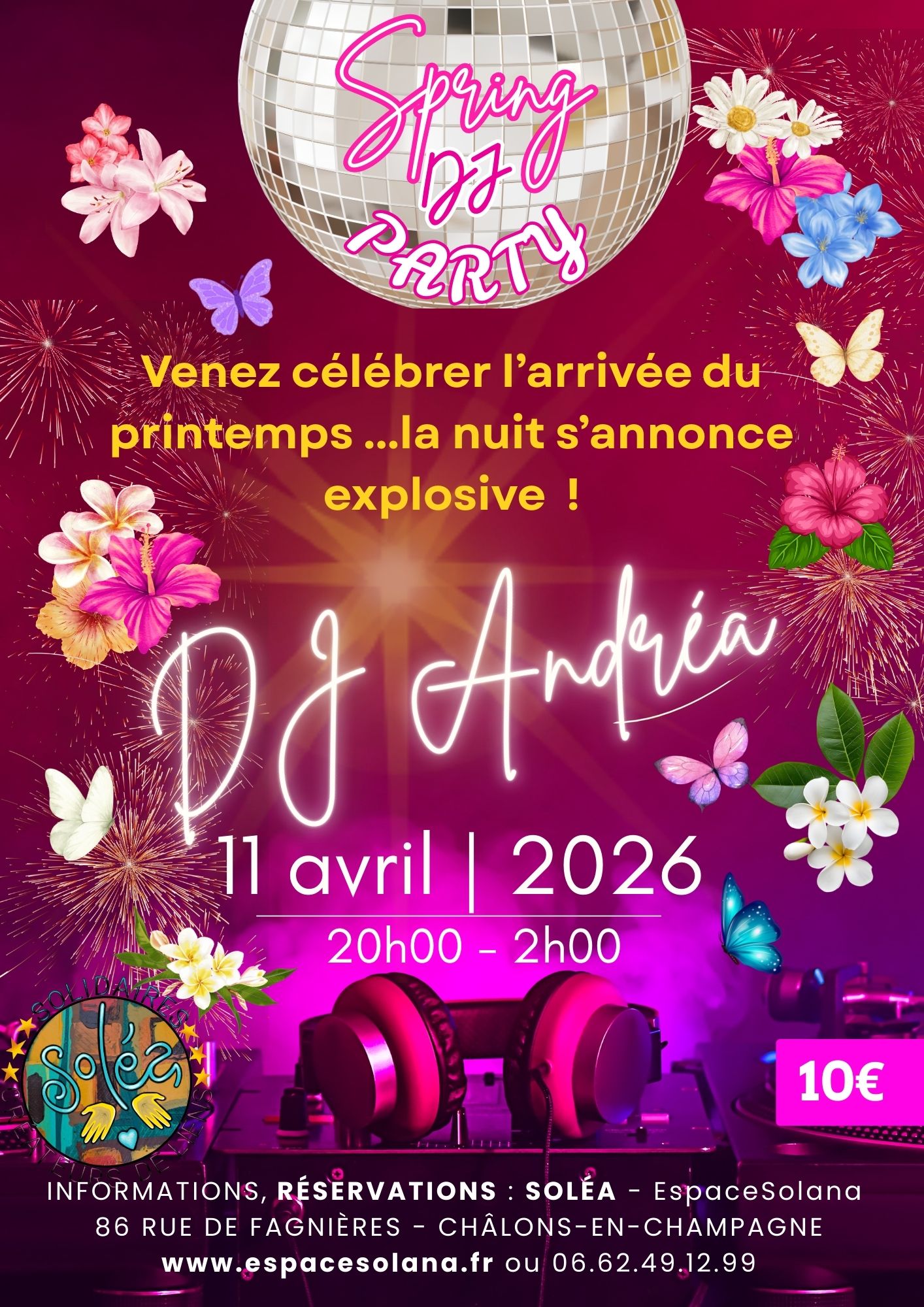 Soirée DJ Printemps