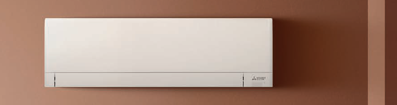 Climatisation réversible Mitsubishi modèle AY (bi-split 3,5kW + 2,5 kW)
