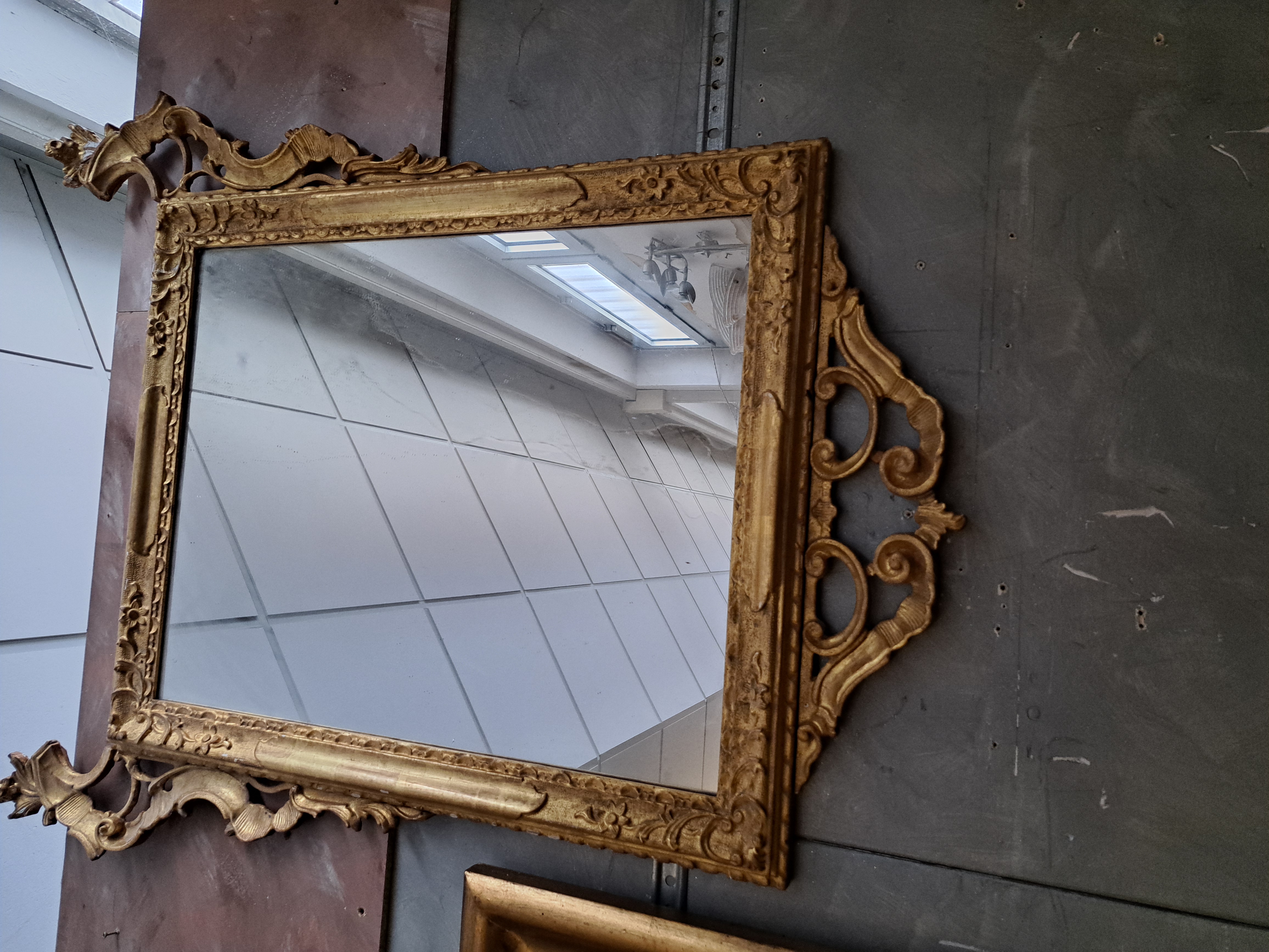 Specchio Barocco Dorato