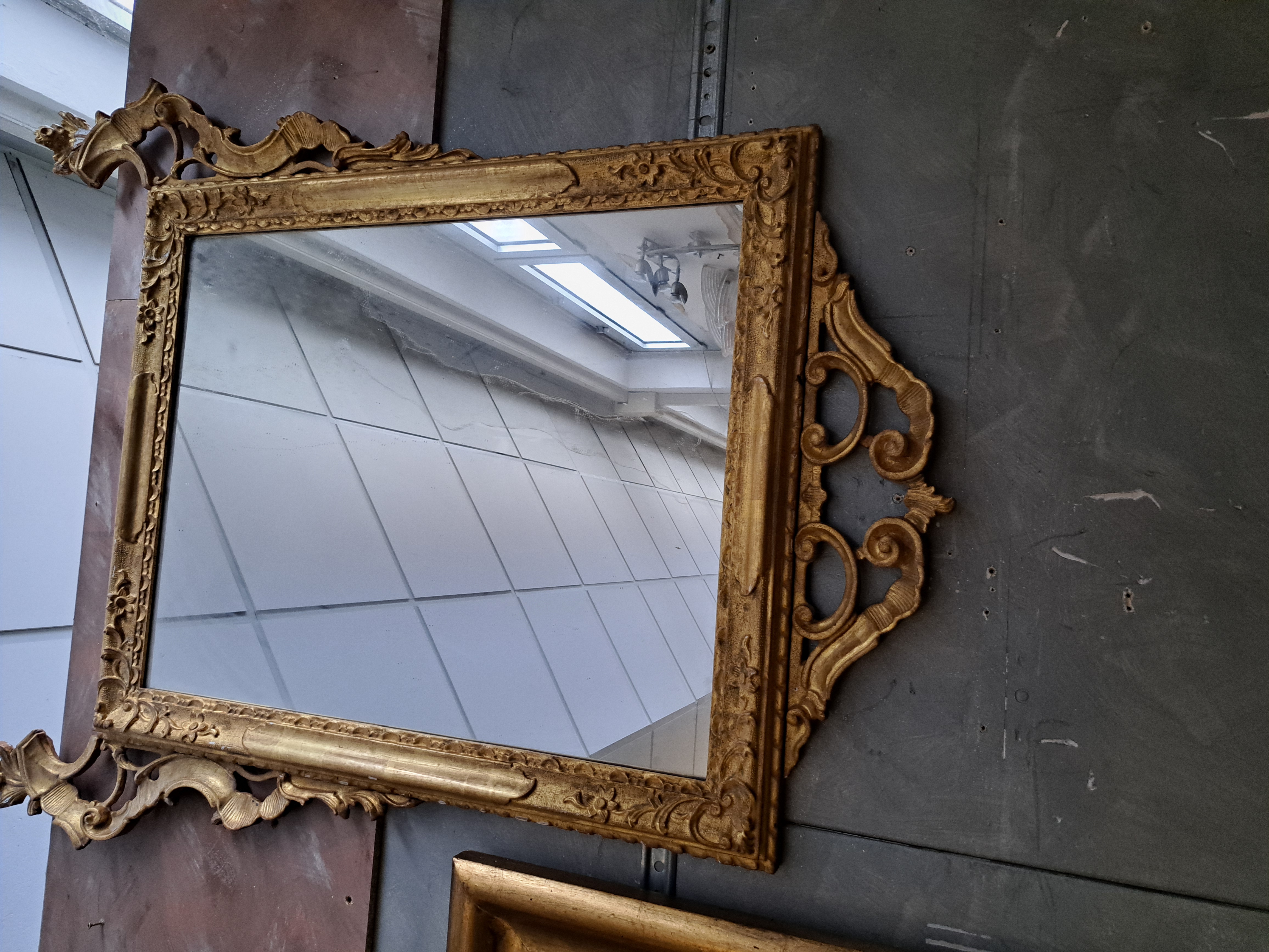 Specchio Barocco Dorato