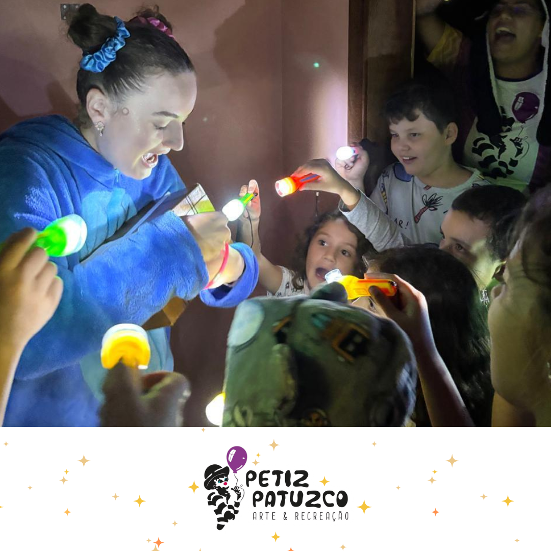 Proposta de entretenimento: Festa do Pijama! (acima de 7 anos)