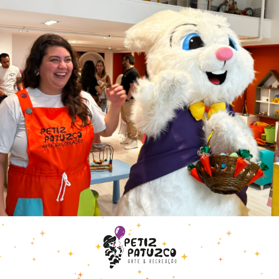 Atração Artística: Coelhuzco da Páscoa