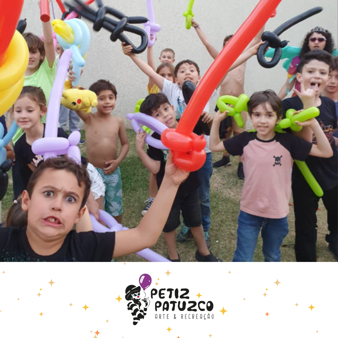Atividade artística: Balões Patuzcos