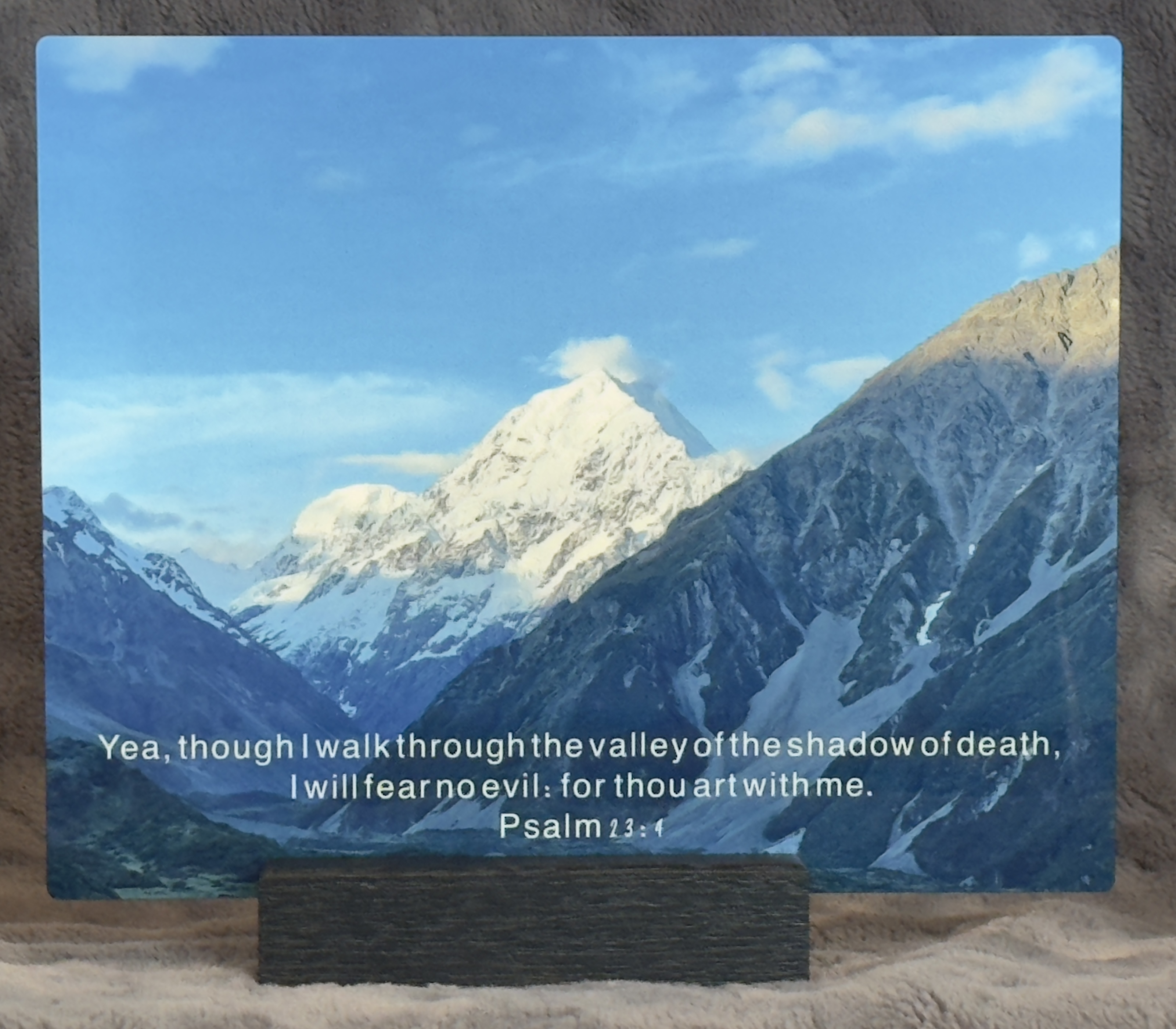 Mount Cook-Psalm 23:4