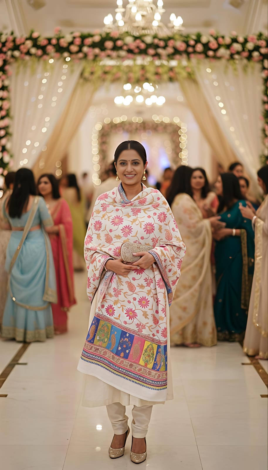 The Kashmiri Garden Shawl