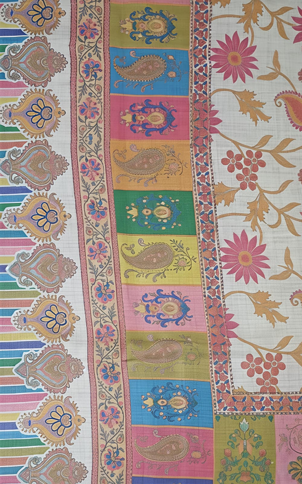 The Kashmiri Garden Shawl