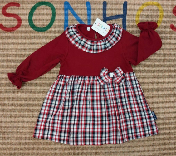 Vestido Xadrez Encantado