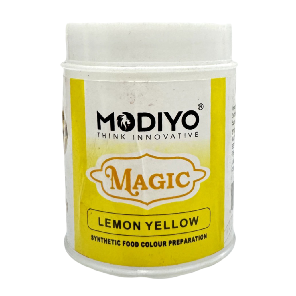 Modiyo Magic Lemon Yellow Food Colour