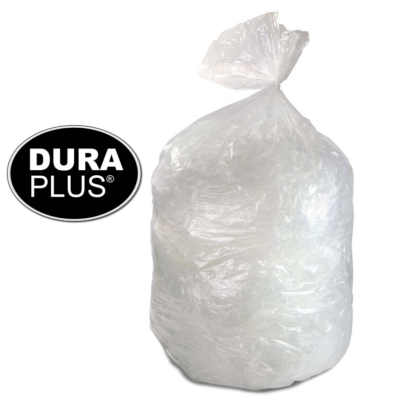 Garbage Bags - 26X36 CLEAR - STRONG 200/case