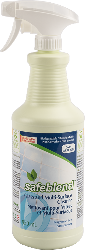SAFEBLEND GLASS AND MULTI-SURFACE CLEANER READY TO USE - 950ml