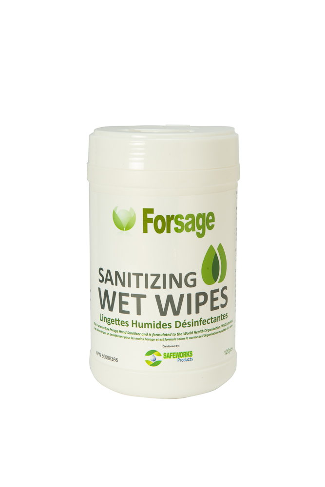 Forsage Sanitizing Wet Wipes