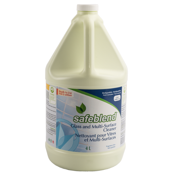 SAFEBLEND GLASS AND MULTI-SURFACE CLEANER READY TO USE - 4L