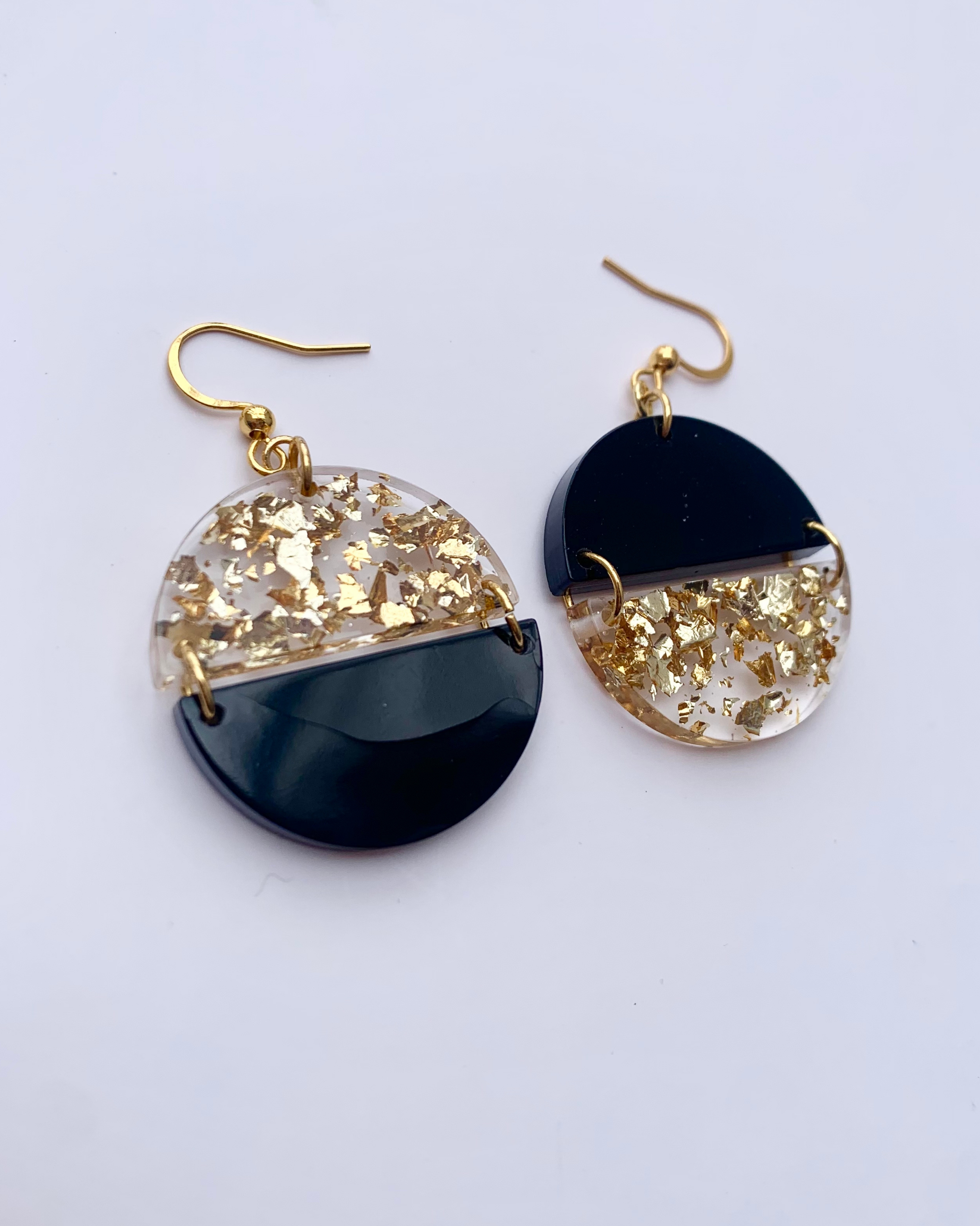 Pendientes colgantes modernos (color personalizable)