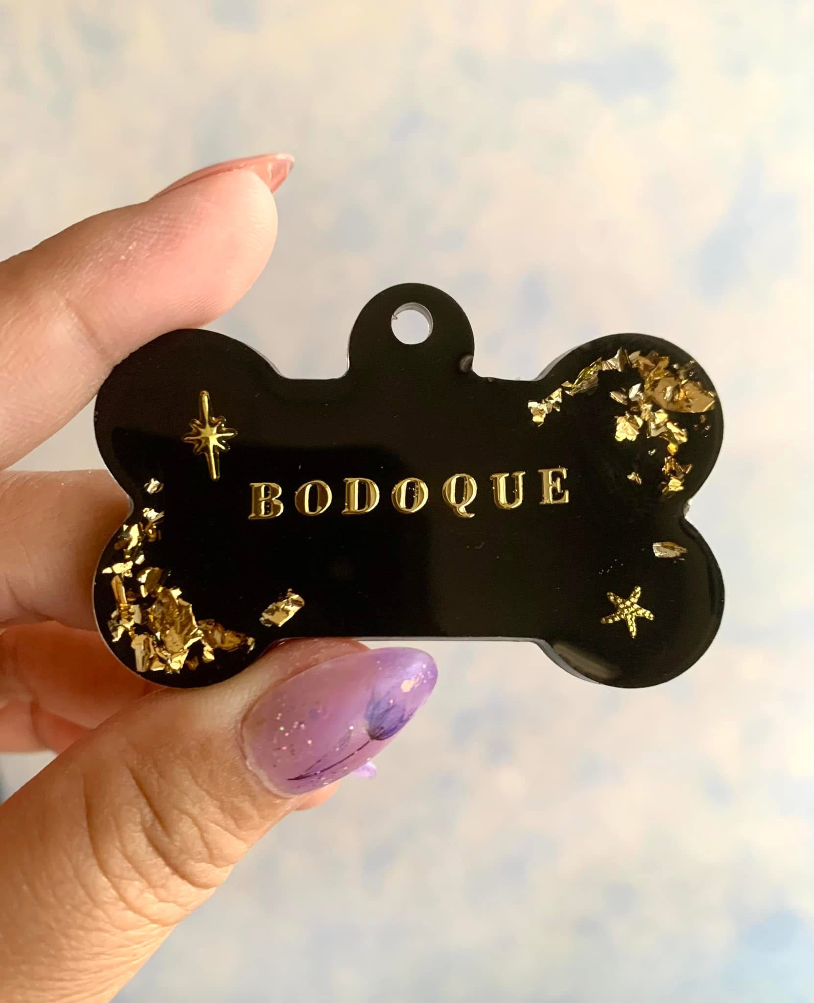 Placa de identificación para mascotas