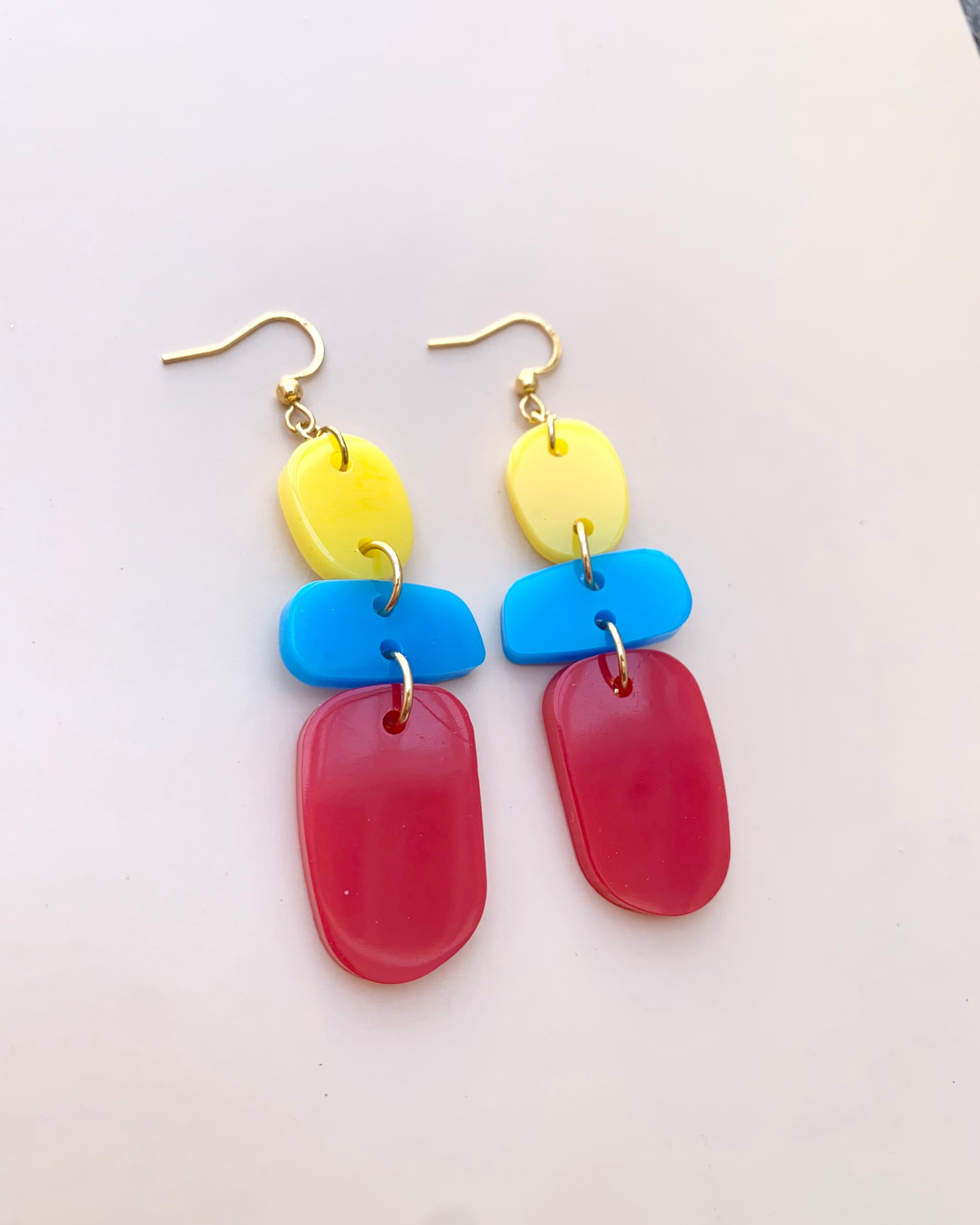 Pendientes de colores