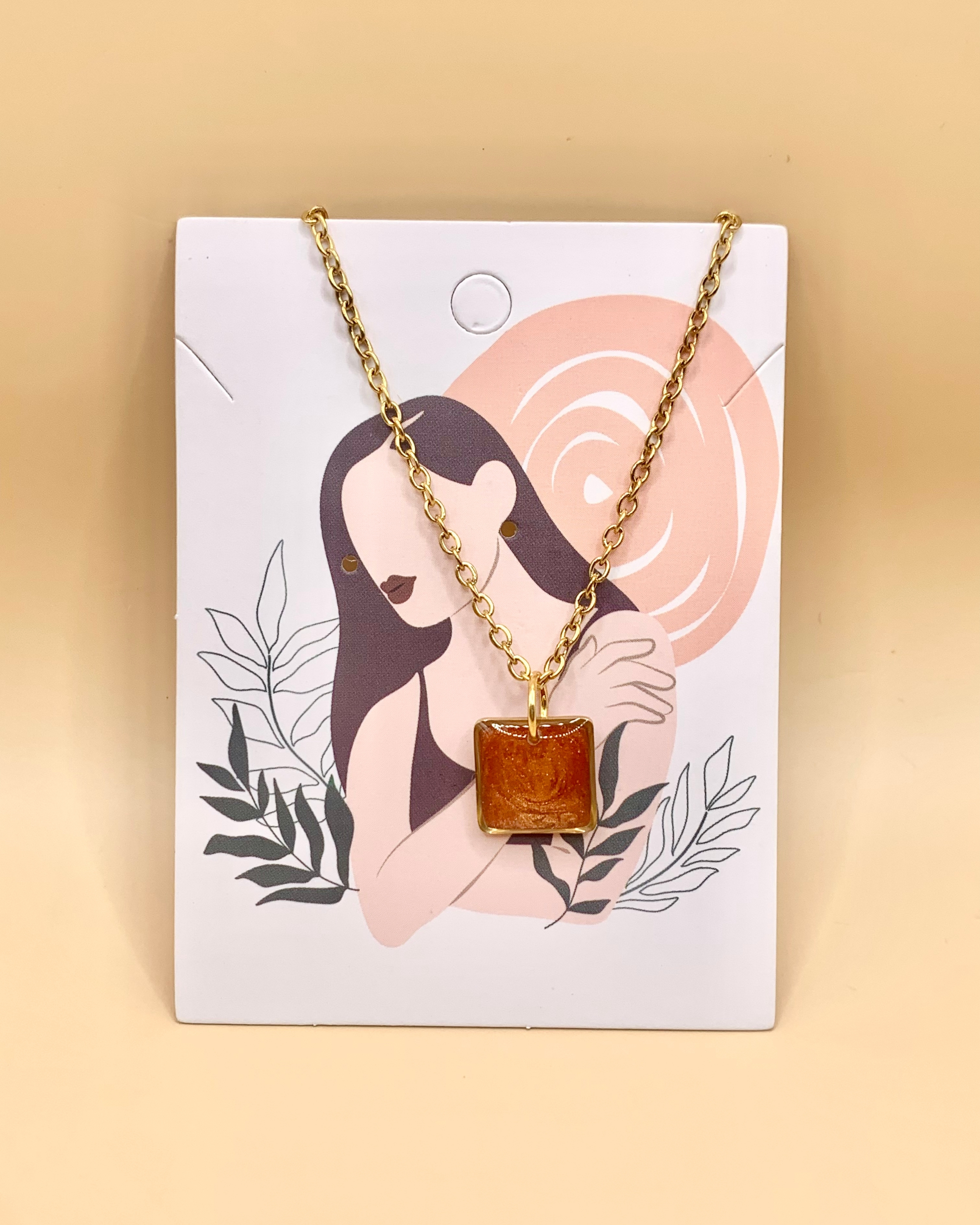 Colgante de Ámbar color