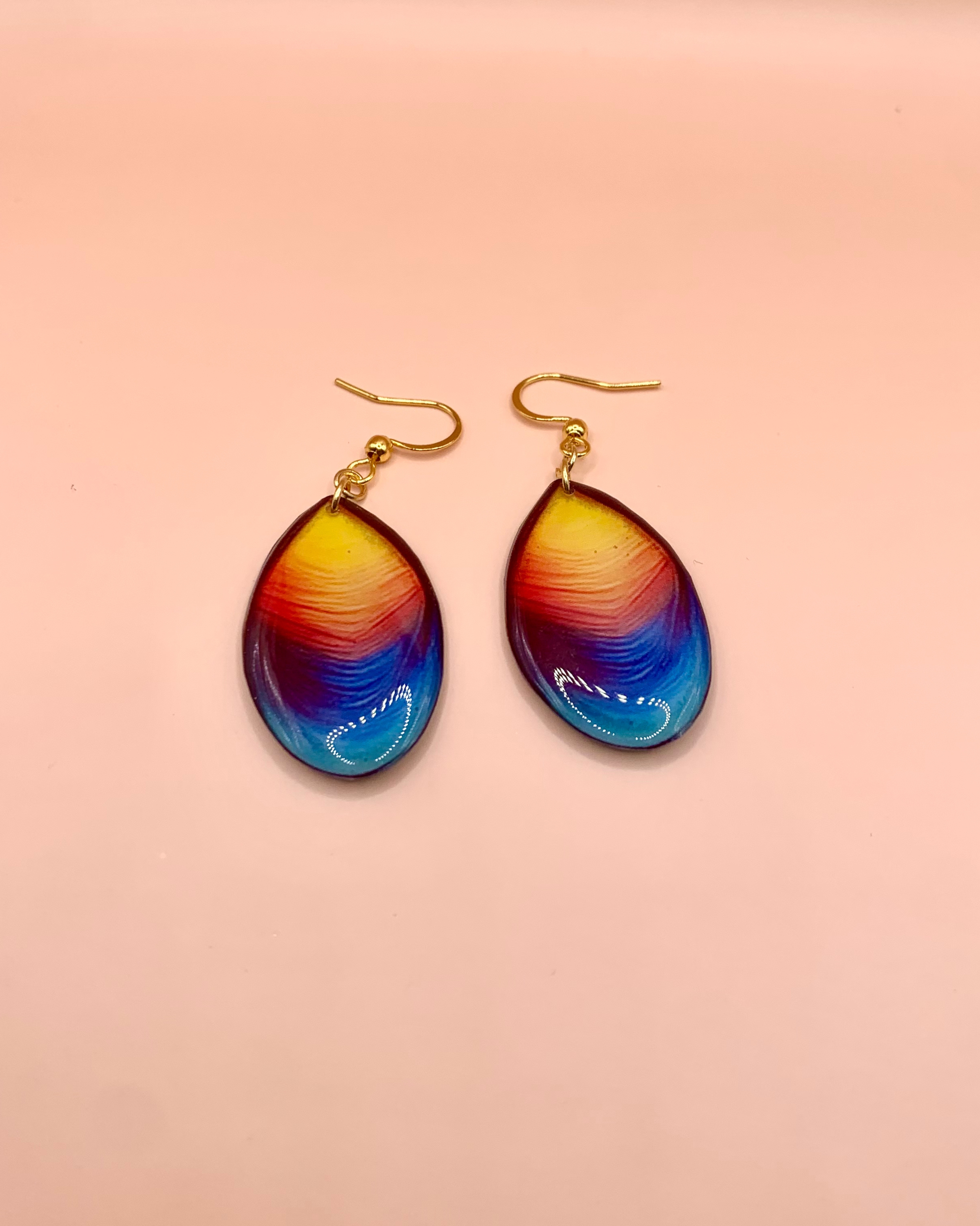 Pendientes de colores