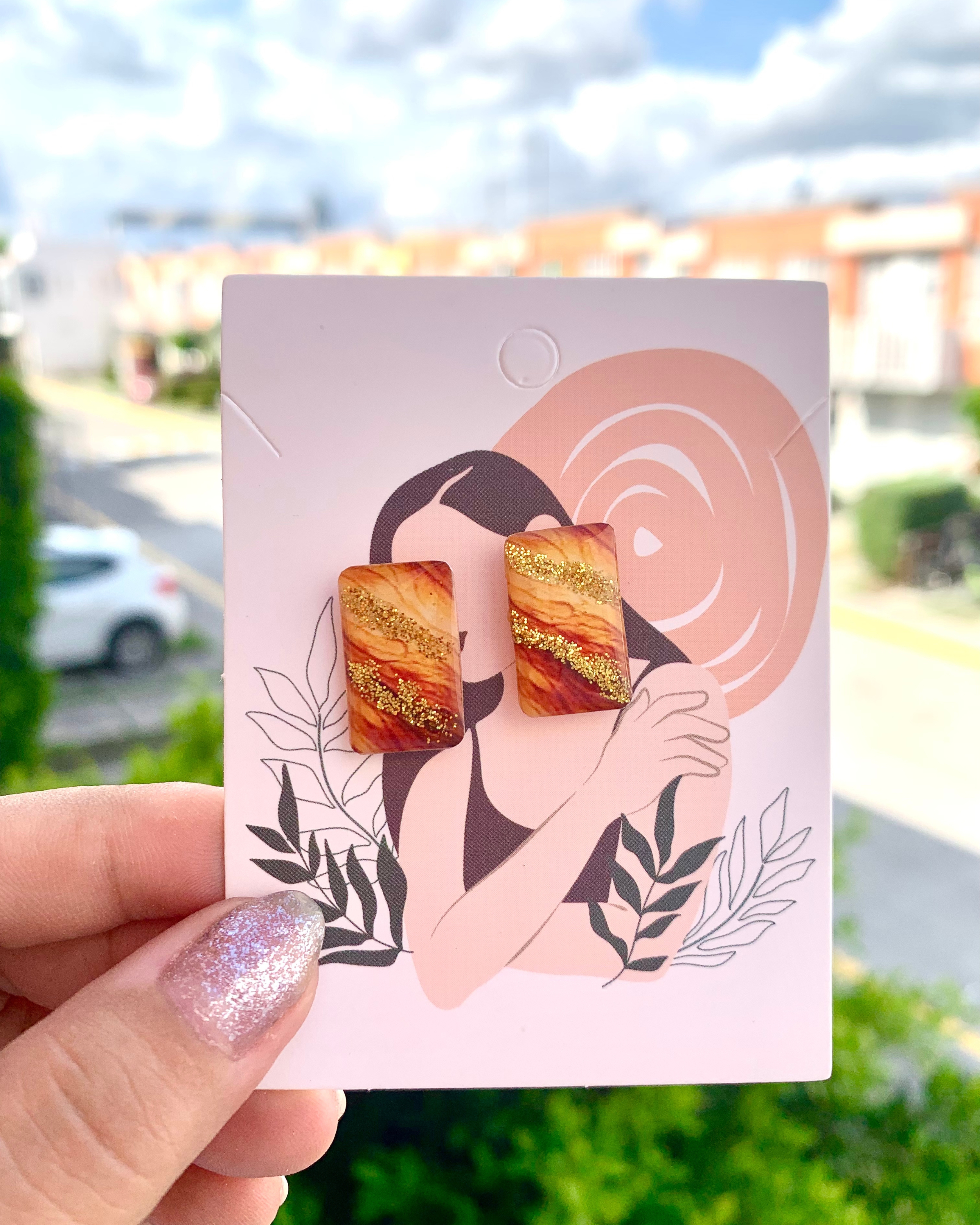 Conjunto de joyería artesanal