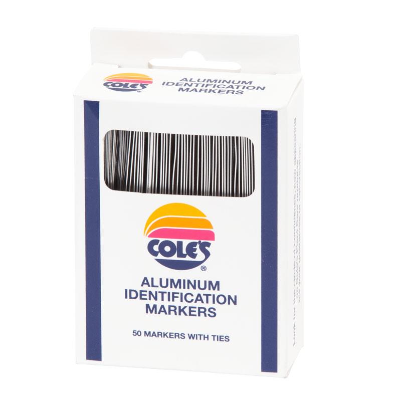 Cole's Aluminum Plant Tags