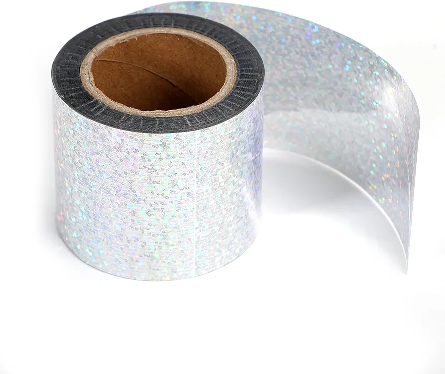 Bird B Gone Holographic Flash Tape Bird Deterrent, 150' x 2"