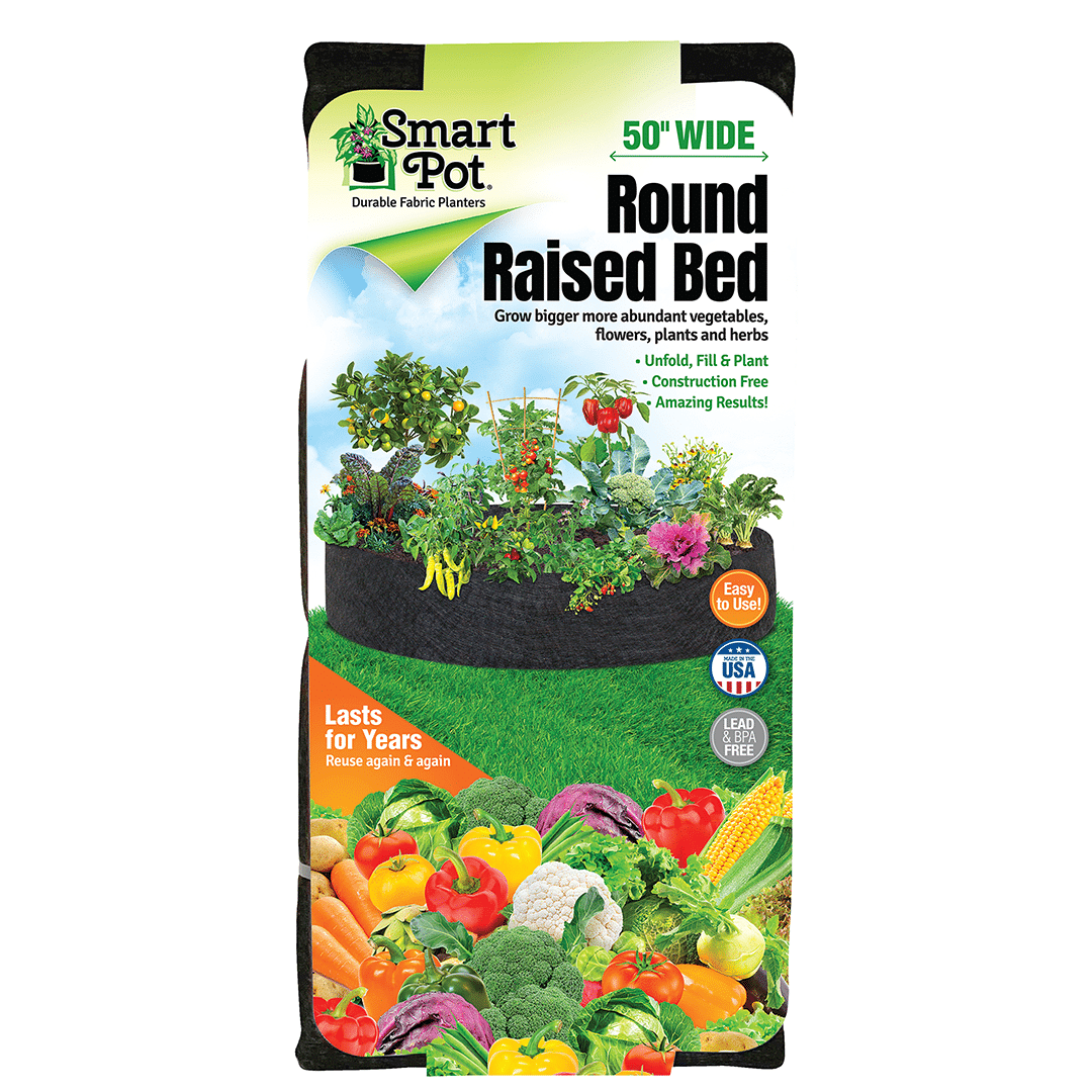 Smart Pot 50" Round Raised Bed