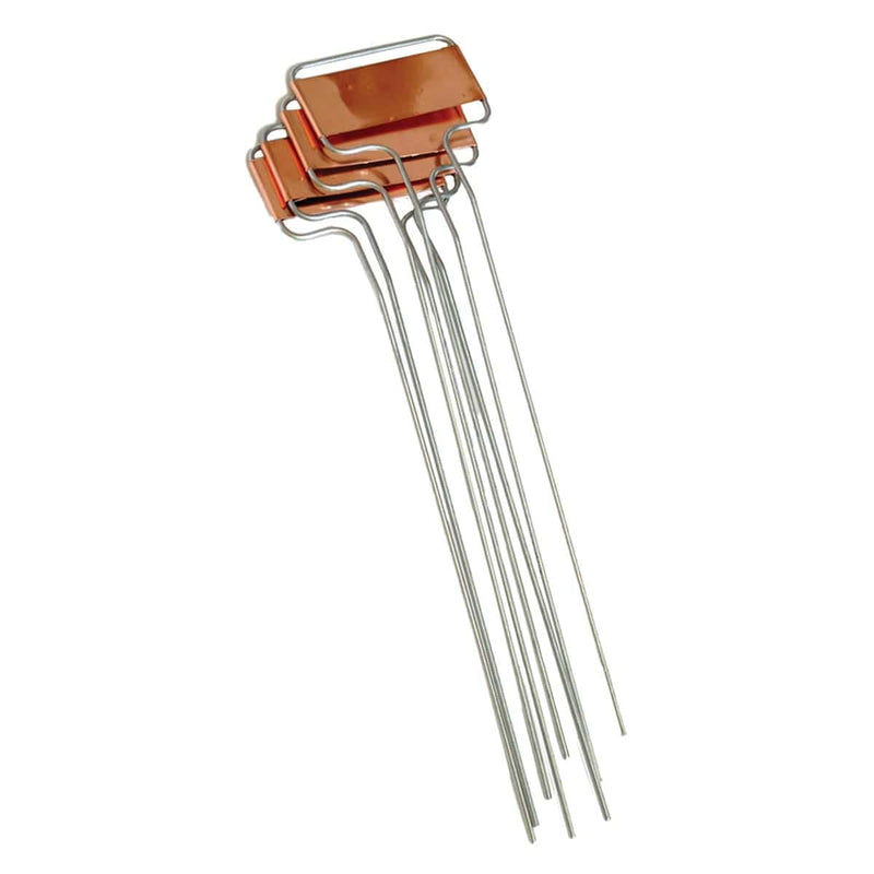  Copper Plate Metal Stake Markers 