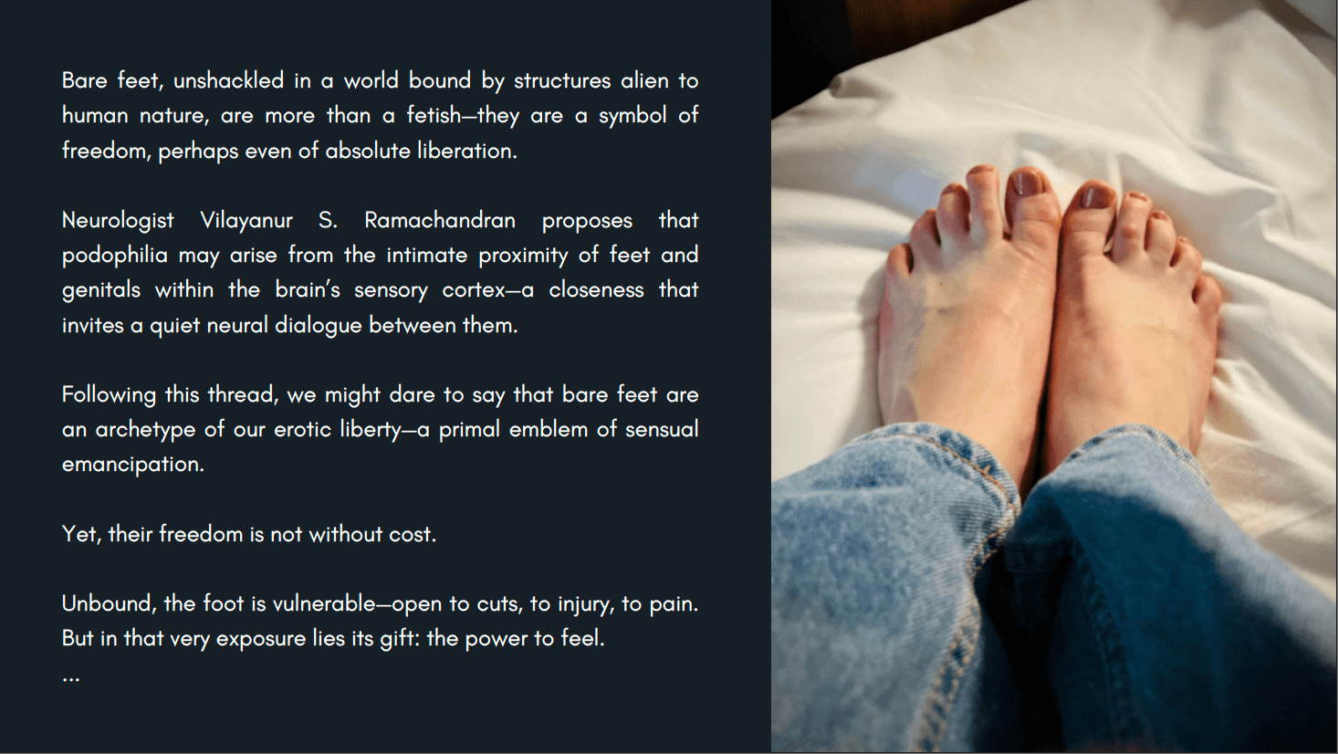 Feet - the History of Freedom