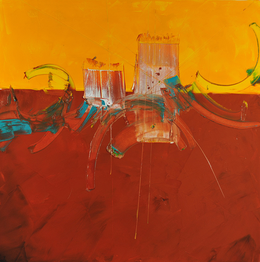 TAB 121 (HUILE SUR TOILE, 70 X 70 CM)