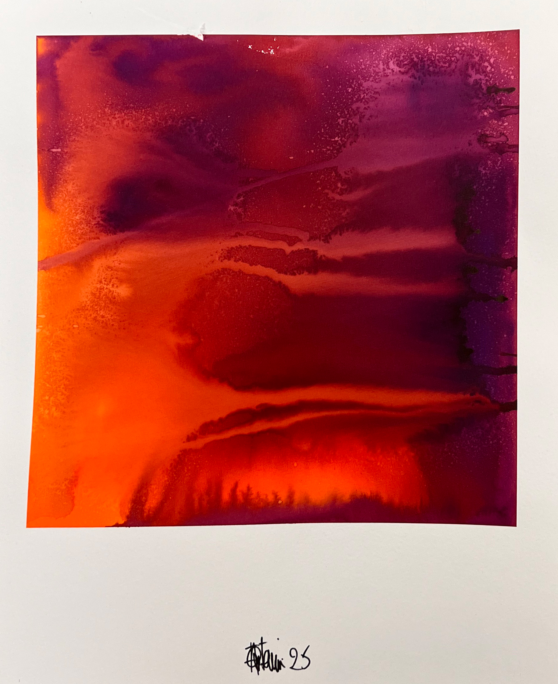 aqua21 (aquarelle 30 x 30 cm)