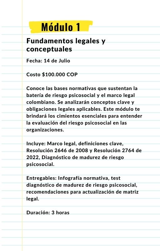 Desenredando el Riesgo Psicosocial
