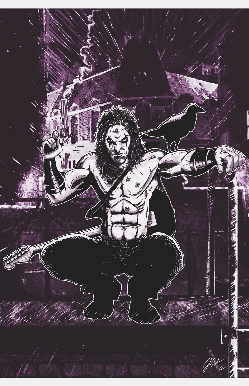 The Crow Print (11”x17”)