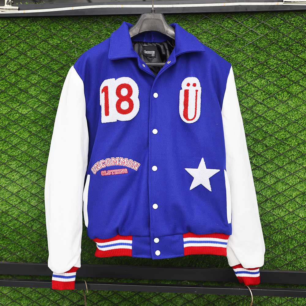 Varsity Jackets WIth Leather Sleeves