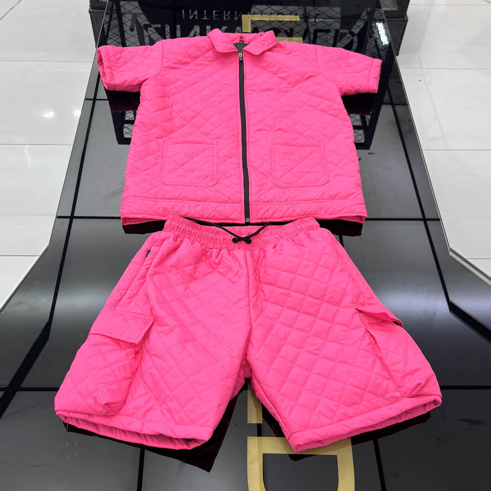 40 Quilted Mens Puffer Shortsets