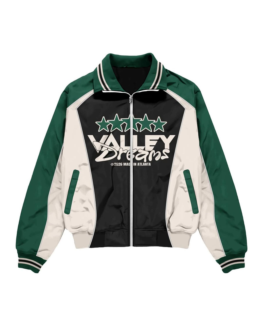 Custom Valley Dreams Logo Style Windbreaker Shorts Suit