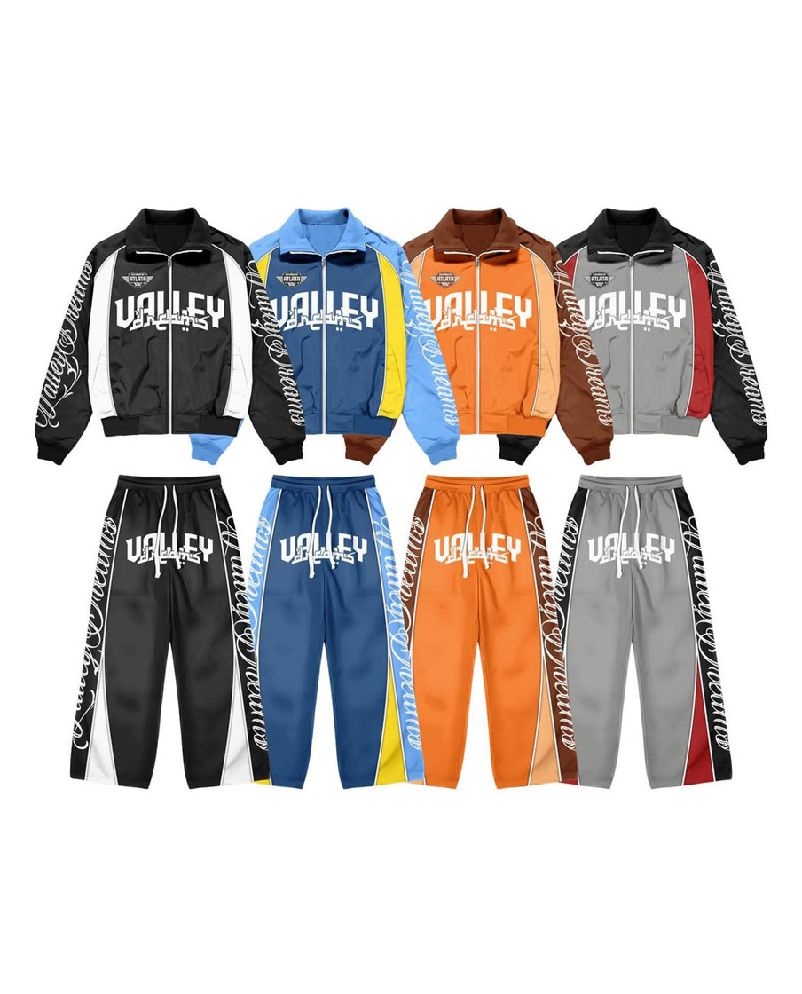 Custom Valley Athletics Windbreaker Tracksuit Set