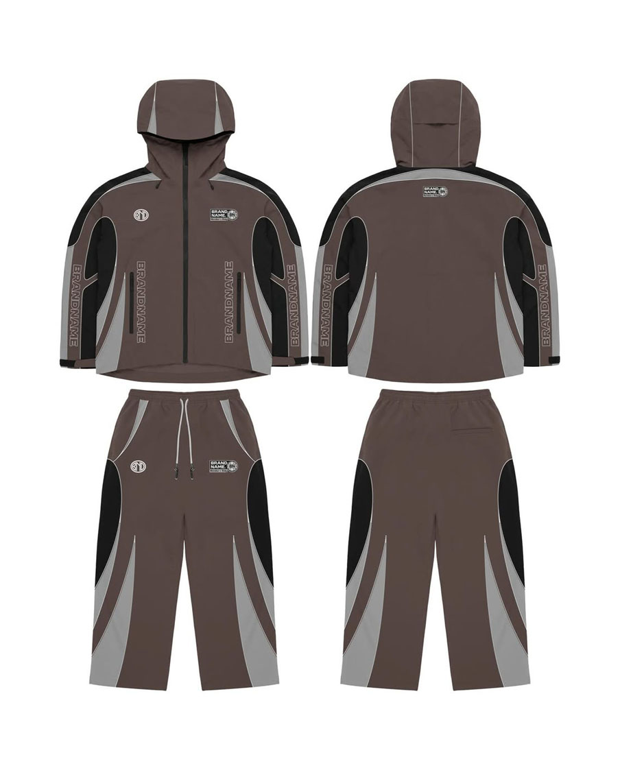 High Quality Stylish Windbreaker Track Suit Set