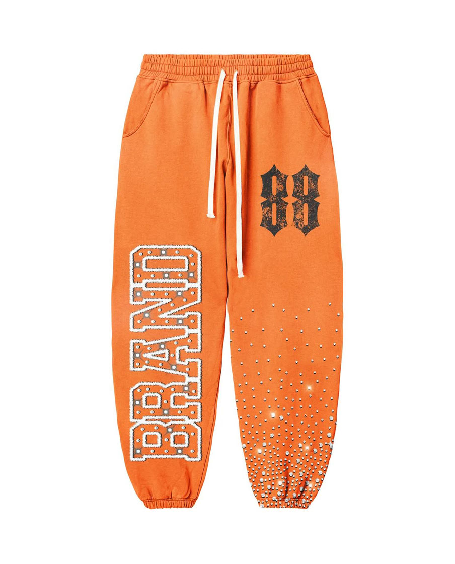 Customer Stylish Logo Street Wear Tracksuit Set