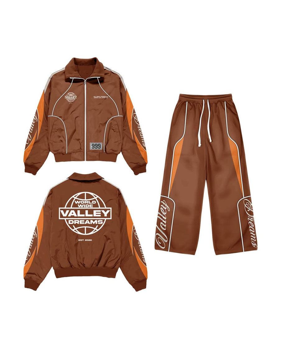Custom Manufacturer Sublimation Style Windbreaker Tracksuit